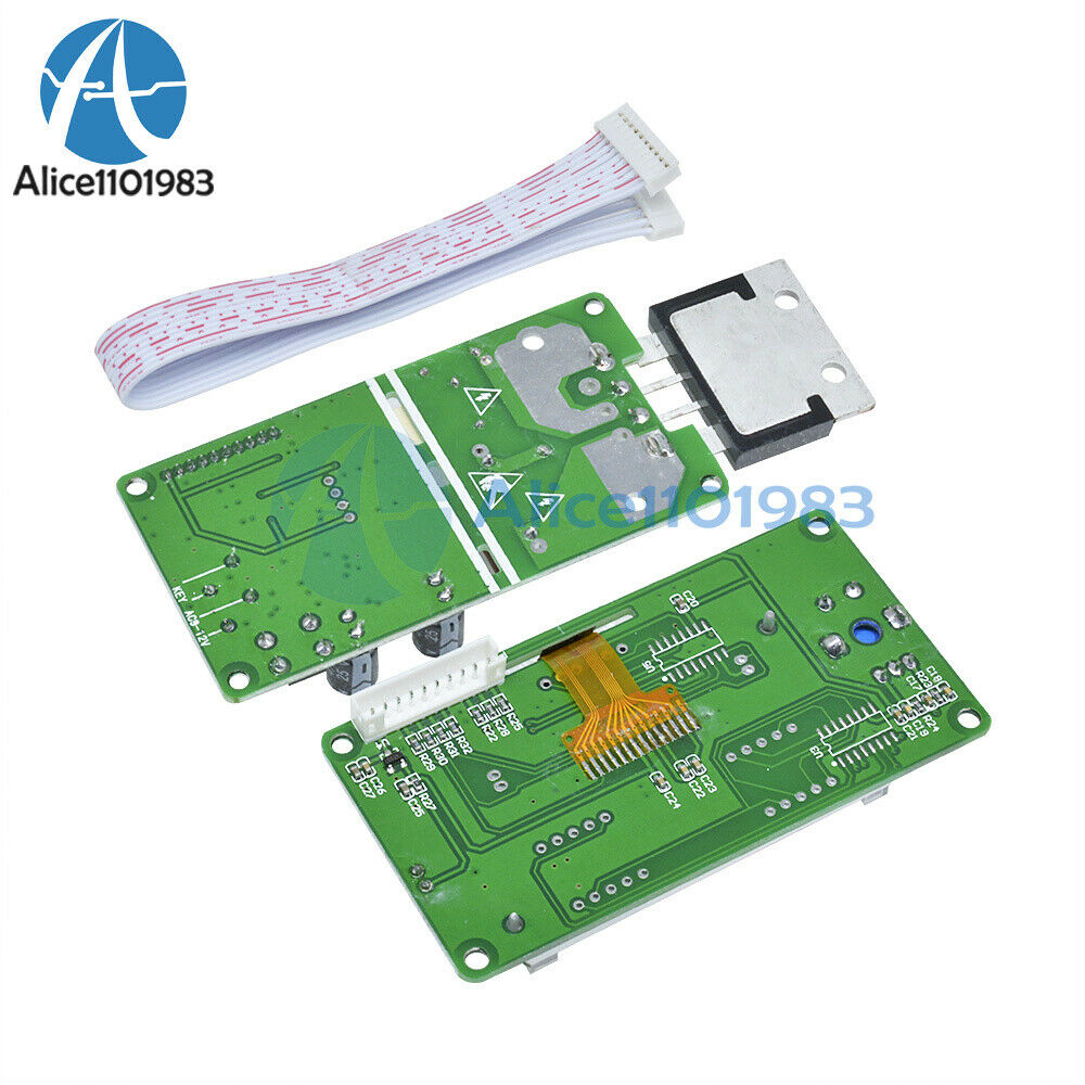 Digital LCD Dual Pulse Encoder Spot Welder Machine Time Control Module  100A