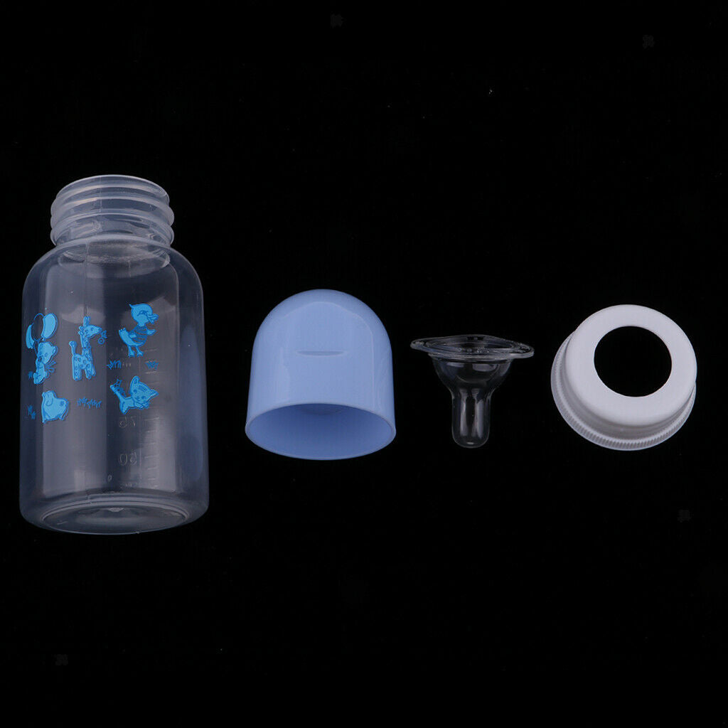 Lovely Cartoon Baby Bottle For Newborn Baby Supplies