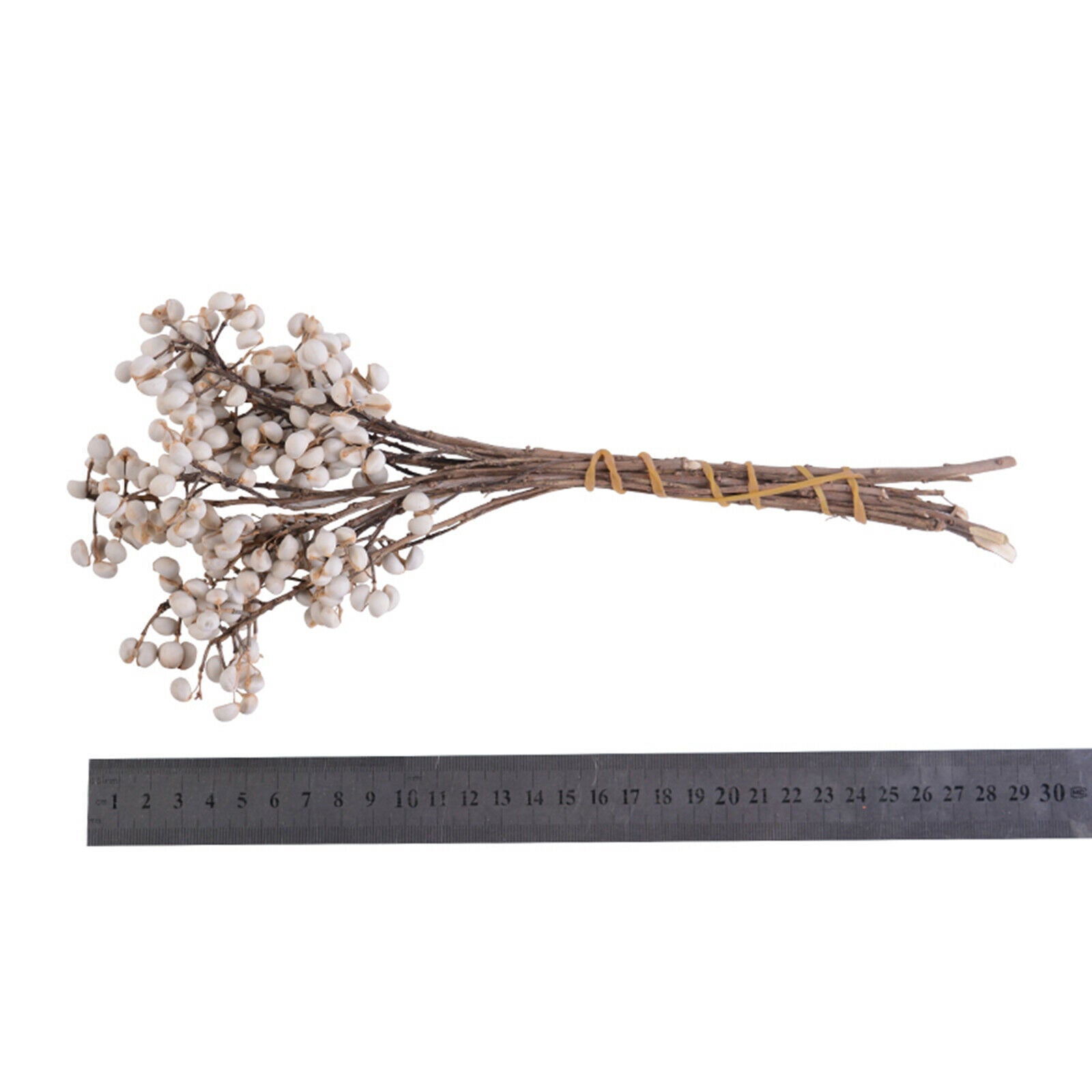 Cotton Ball Stems Plants Branches Picks Floral Arrangement Party Home Decor
