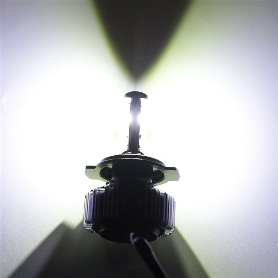 Motorcycle LED Headlight Hi-Lo Beam H4 PH7 H6 Socket 9003 6000K 20W 3000LM Bulb