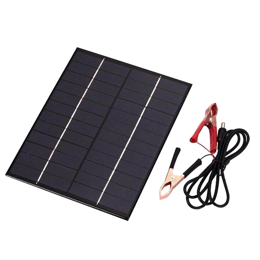 12V 5.2W Solar Panel For DIY Charger Absorbing Solar Energy Outdoor