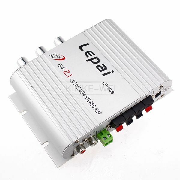 200W 12V Mini Hi-Fi Amplifier Radio MP3 Stereo for Car Motorcycle Boat Home