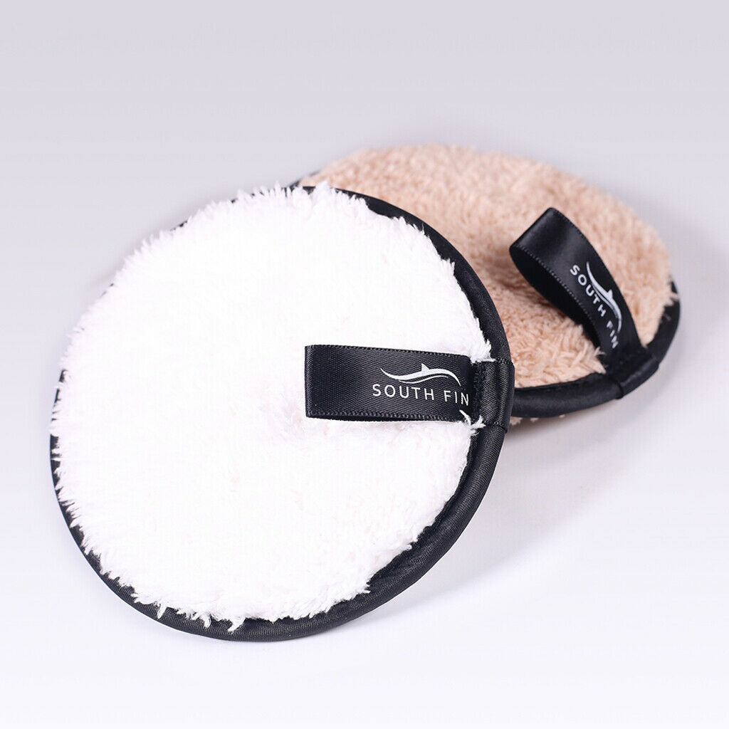 6 Pieces 11.5cm Round Facial Washing Makeup Remover Pads Face Cleaning Sponge