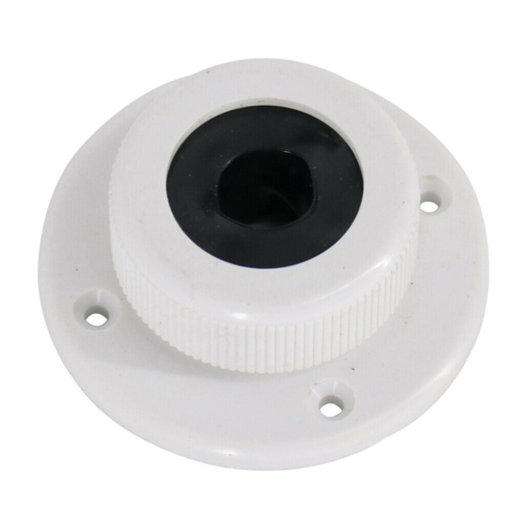 ABS Water Tight Cable Pass Thru Outlet for Boats Marine w/Threaded Cap