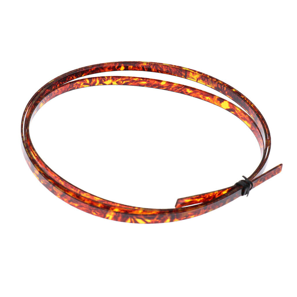 Celluloid Guitar Binding Inlay Purfling Strip for Luthier 1620x6x1.5mm