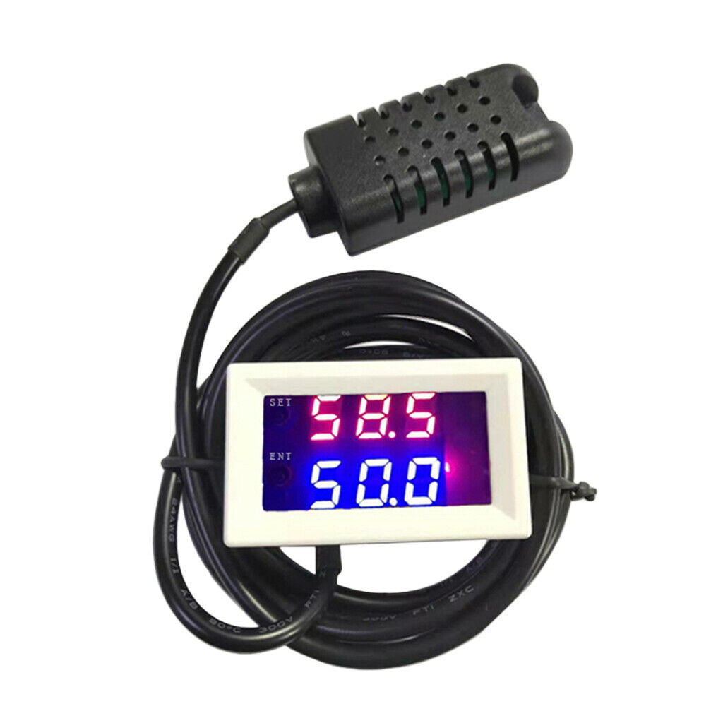 DC 12V Digital Air Humidity Controller with LCD Display High Accuracy Humidity