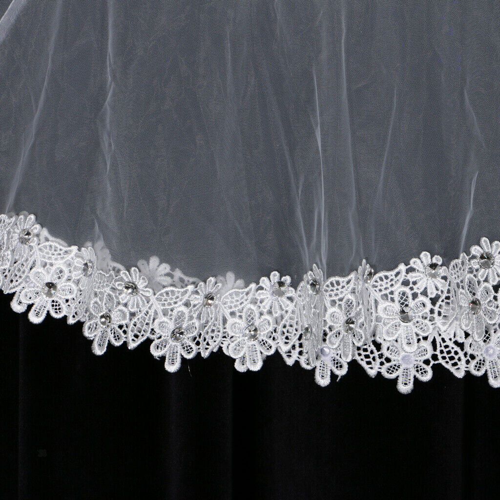 Bridal Lace Flower Edge Shawl Wedding Shrug Wrap Cape Wedding Accessory