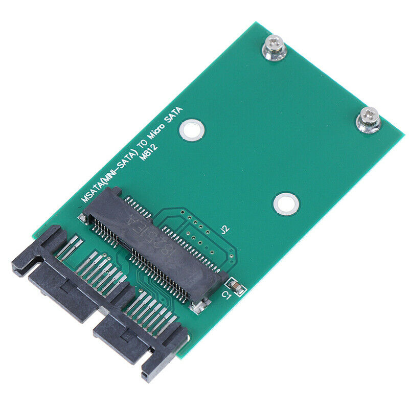 1Pc Mini PCIe PCI-e mSATA 3x5cm SSD To 1.8" Micro SATA Adapter Converter .l8