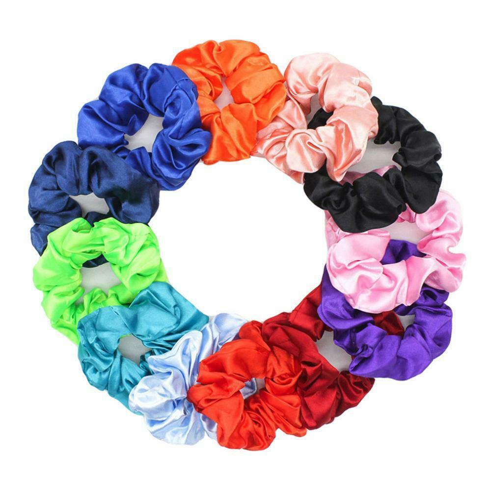 10x   Hair Scrunchies Hair Bands Scrunchy Hair Ties Rope Ponytail Holder
