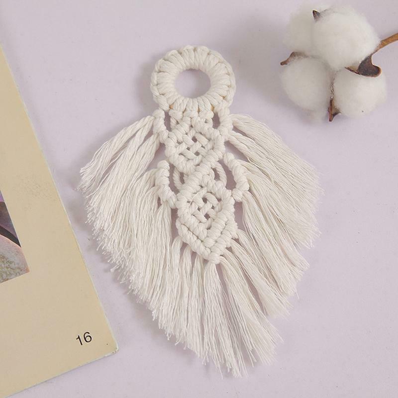 Home Decoration Door Handle Swing Rope Handmade Weaving Ornament