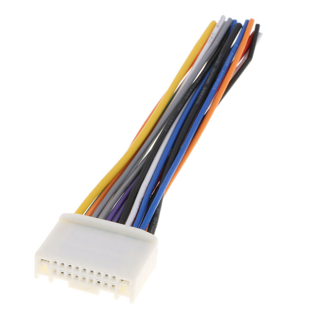 Auto Car 12 Pins Radio Stereo Wire Wiring Harness for  Tiida
