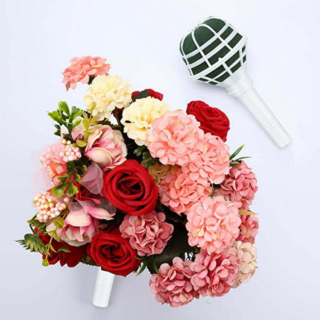 6x Bouquet Holder for Flower Arrangement Wedding Bouquet Supplies Party DIY