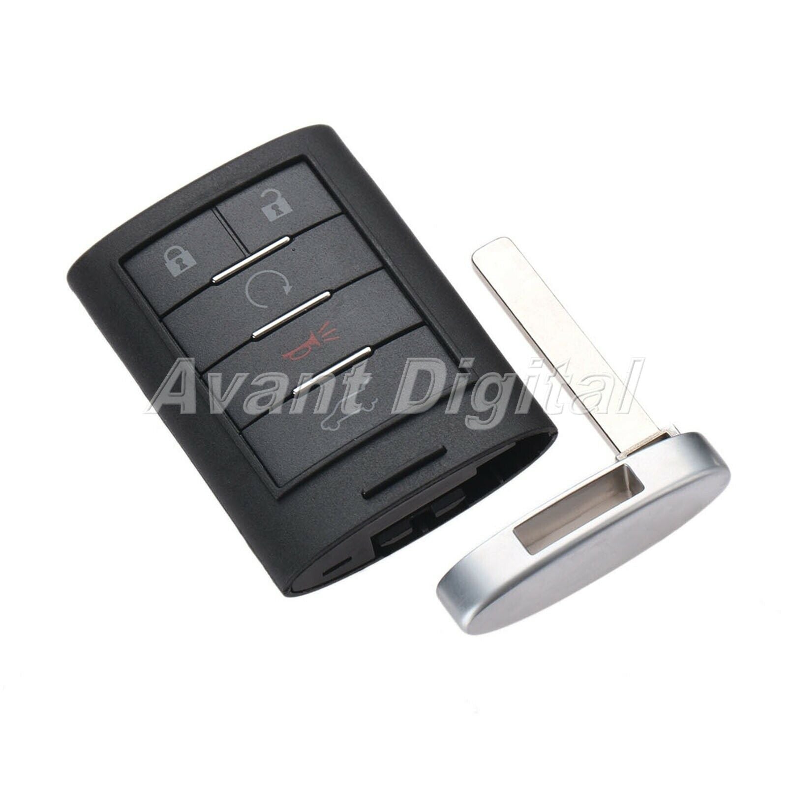 1X Remote Key NBG009768T 315MHz ID46 PCF7952 Chip Fit For CADILLAC 2010-2015 SRX