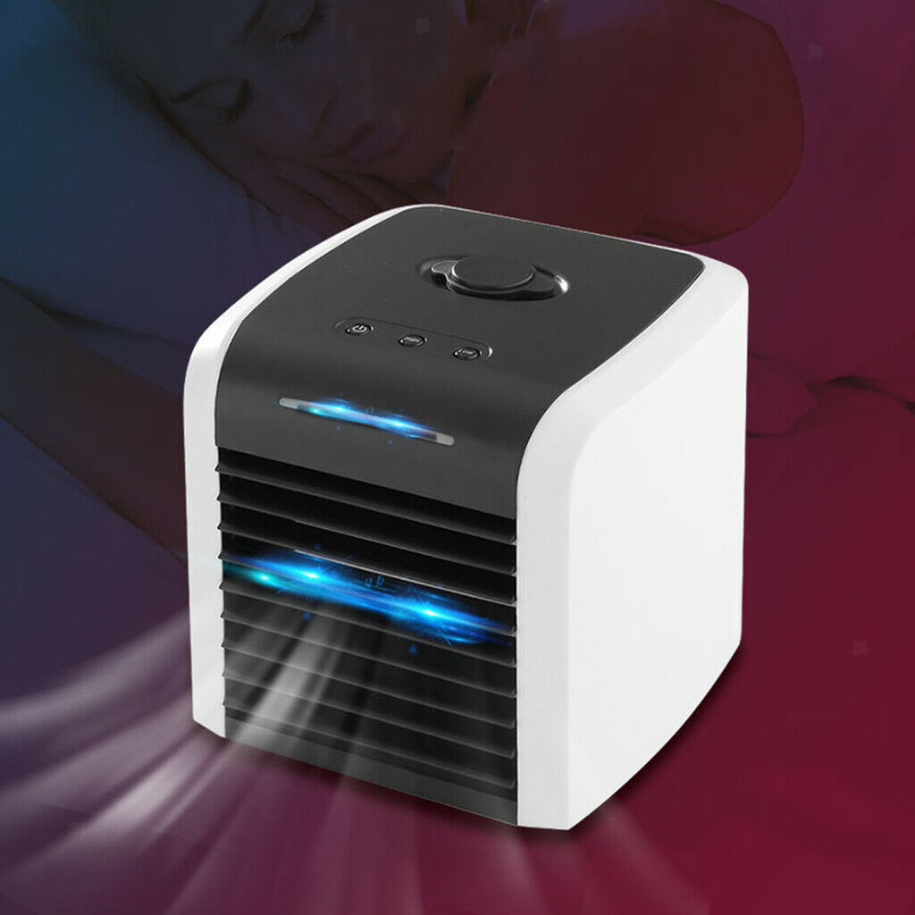 Desk Personal Air Cooler Portable Cooling USB Fan with 3 Adjustable Speeds