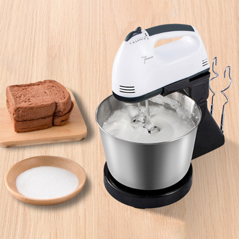220V 100W 7 Speed Electric Egg Cake Stand Kitchen Mixer Dough Blender Beater
