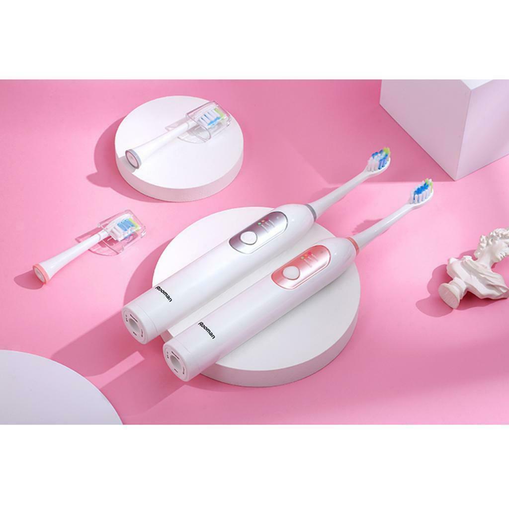 Washable 40000vpm Sonic Whitening Electric Toothbrush Teeth Brush 2 Heads