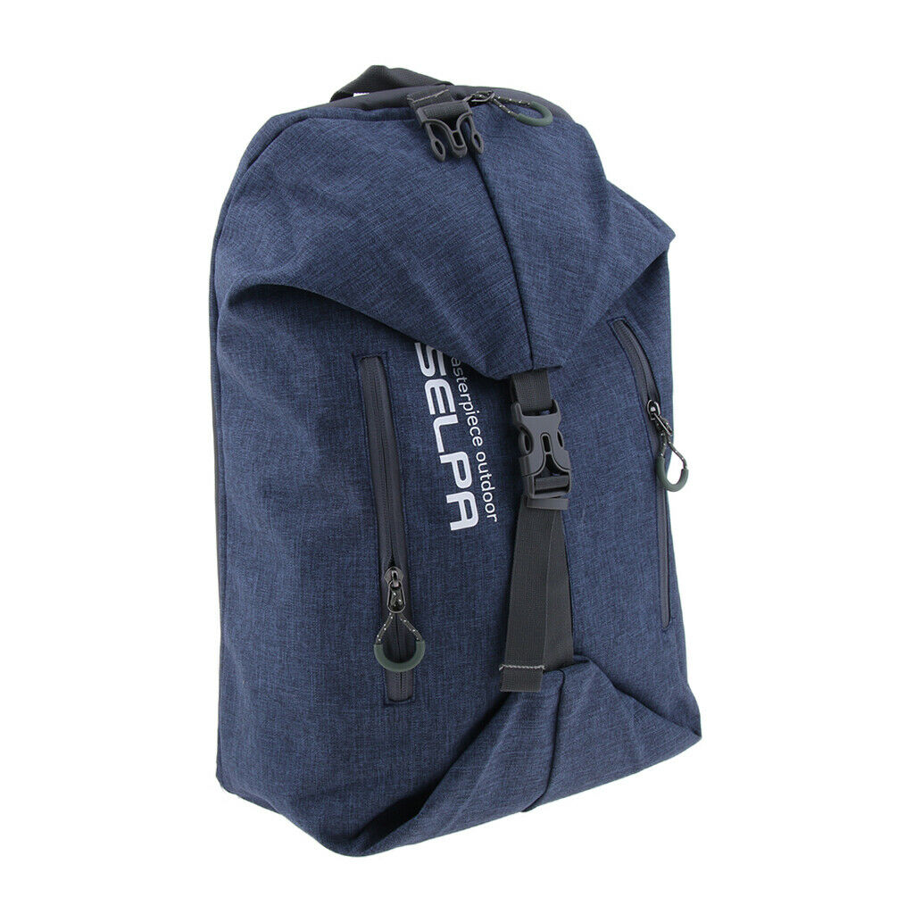 Outdoor Multi Function Travel Backpack Climbing Backpack 30L Dark Blue