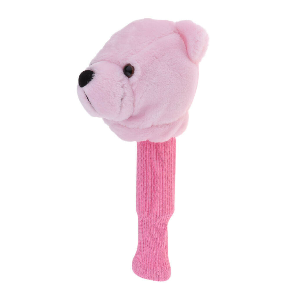 Bear Animal Golf Club Head Cover for 460cc/No.1 Driver Wood Headcovers