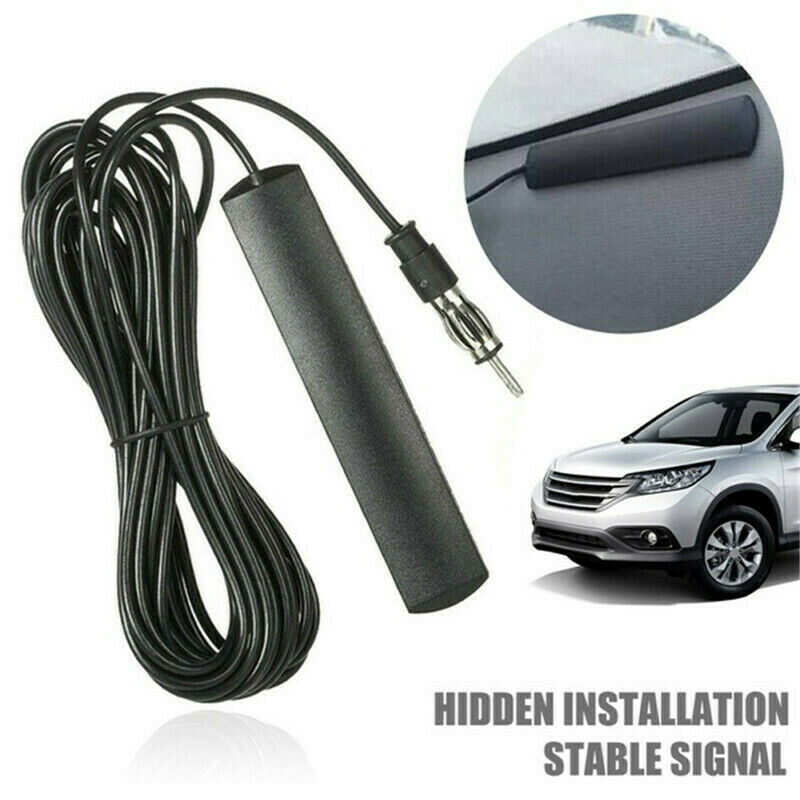 Hidden Antenna Radio Stereo AM FM Stealth for Vehicle Car Truck Motorcycle Bo Tt