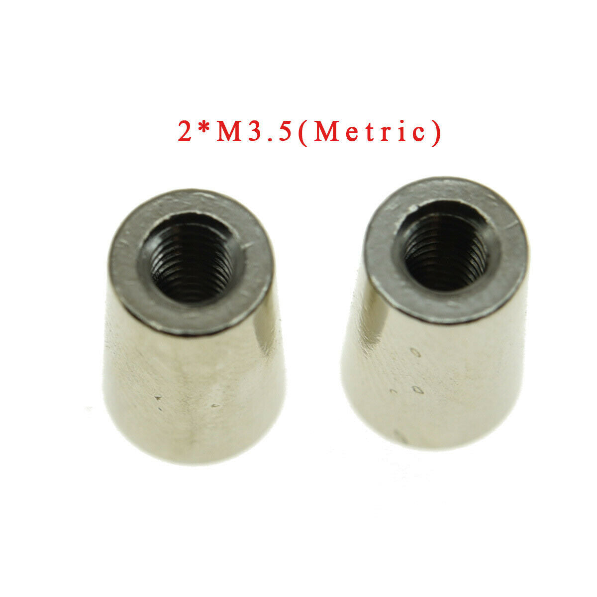 2x Nickel Metric Metal 3 Way Toggle Switch Tip Pickup Switch Knob for Epiphone