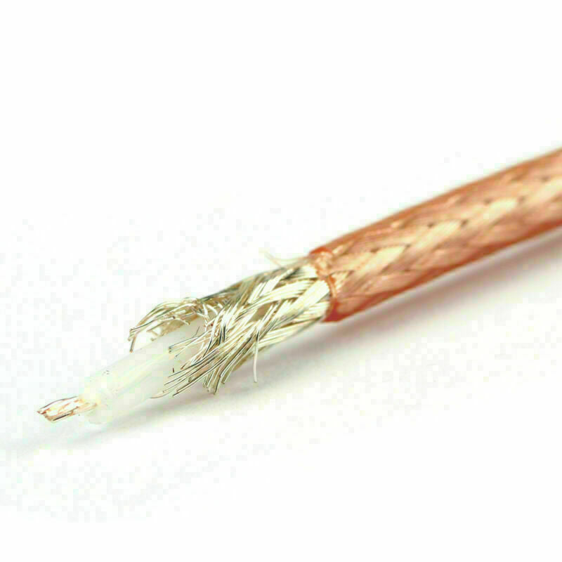 10m RG179 RF Coaxial Cable Connector 75ohm M17/94 RG-179 Coax Pigtail 32ft B5 CA