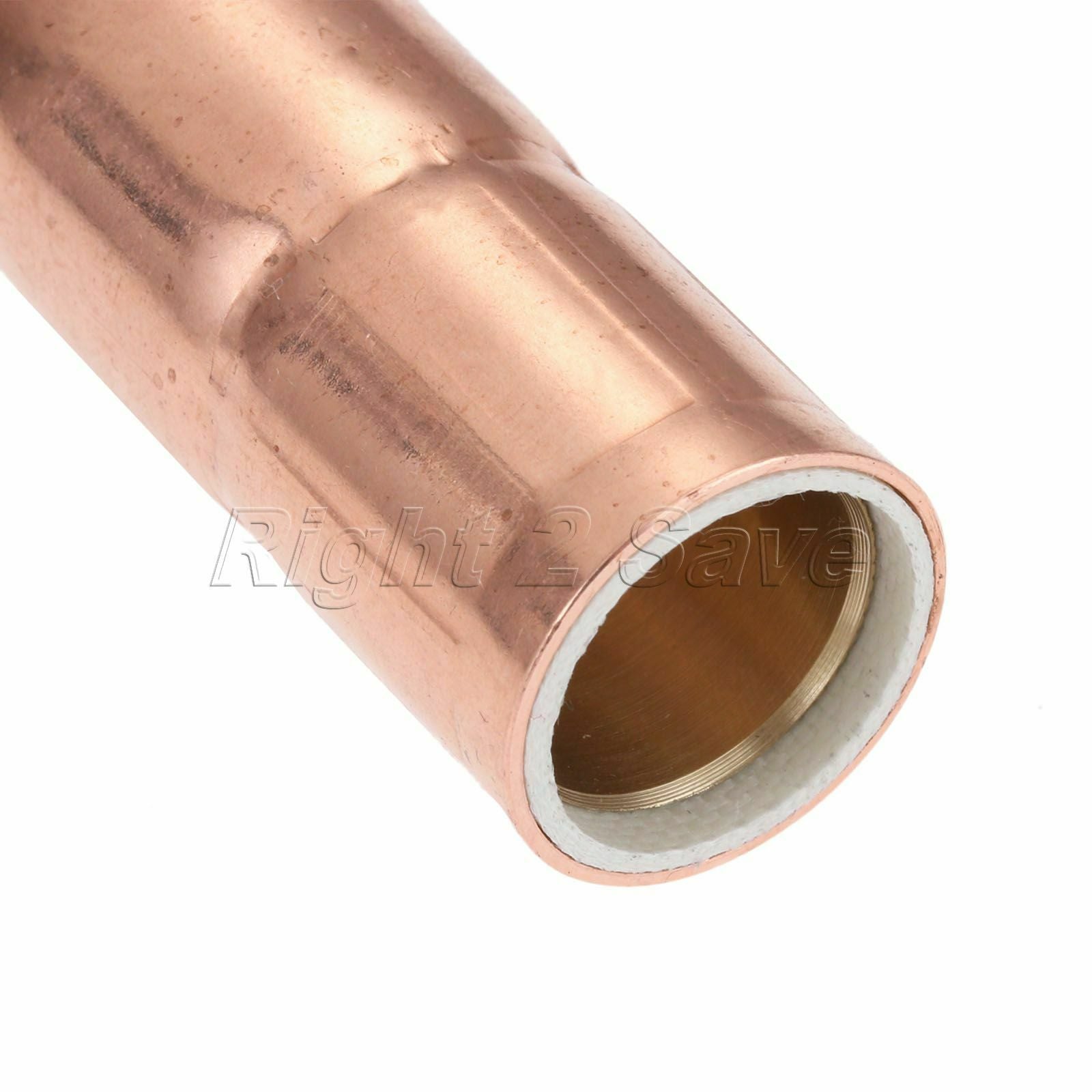 2Pcs MIG Welding Nozzles 169-724 1/2" Recessed Fit for Miller M25 M40 Hobart Gun
