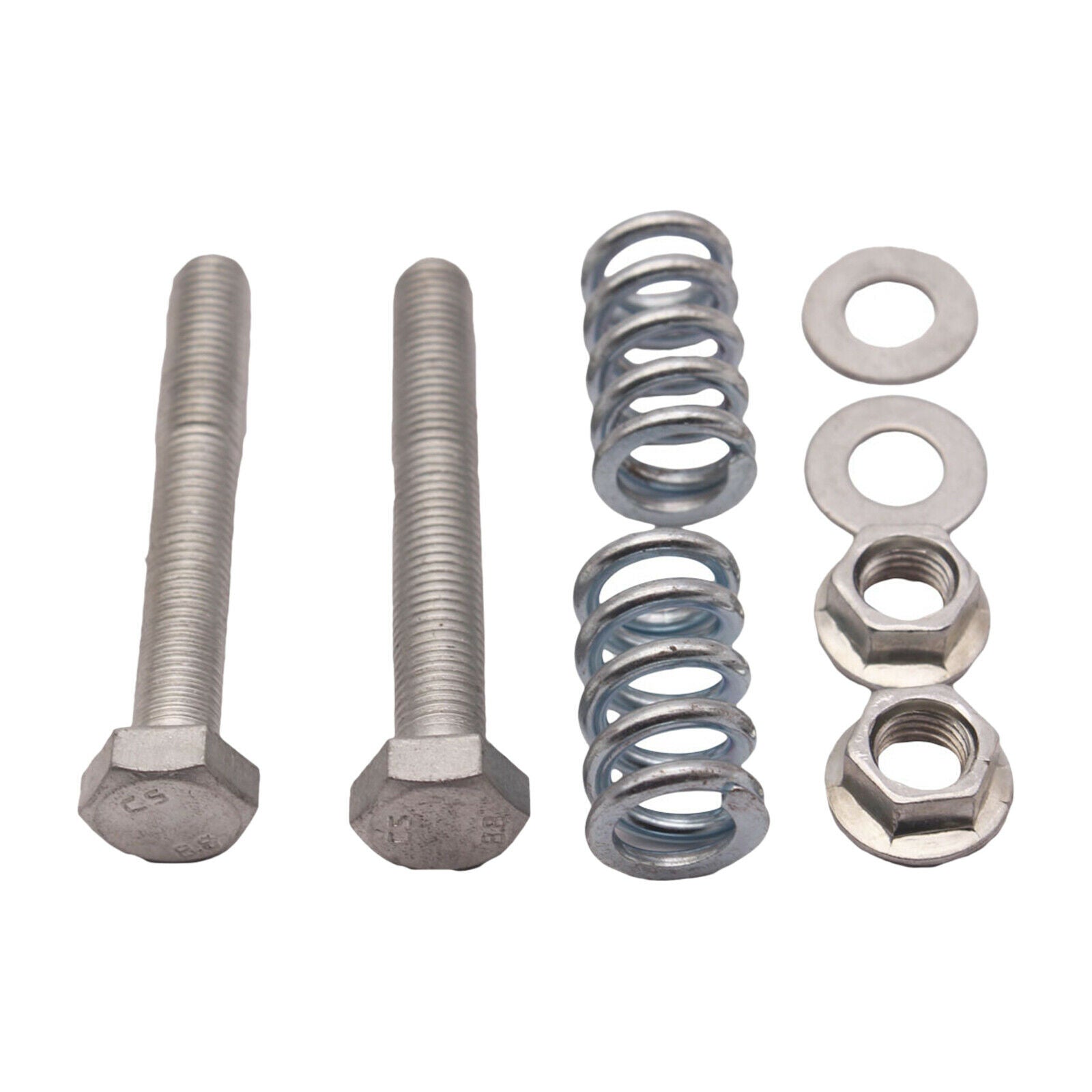 2 Pieces M10x1.5 Exhaust Bolt and Spring Hardware Kit High quality Parts