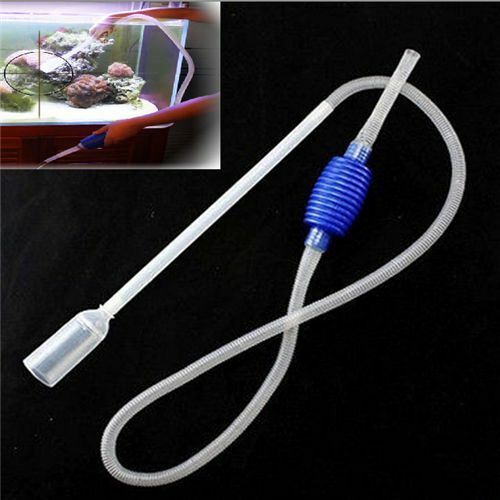 1.8M Aquarium Fish Tank Vacuum Gravel Cleaner Water Syphon Siphon Pump Fil.l8