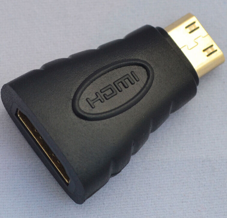 HDMI (Type A) Female to Mini HDMI (Type C) Male Adapter Connector (AHM2-MN1)