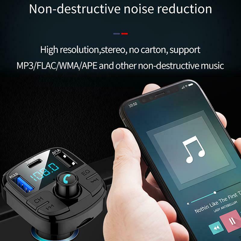 BT29 Wireless Bluetooth FM Transmitter MP3 Player LCD Car Kit Charger HandsFree