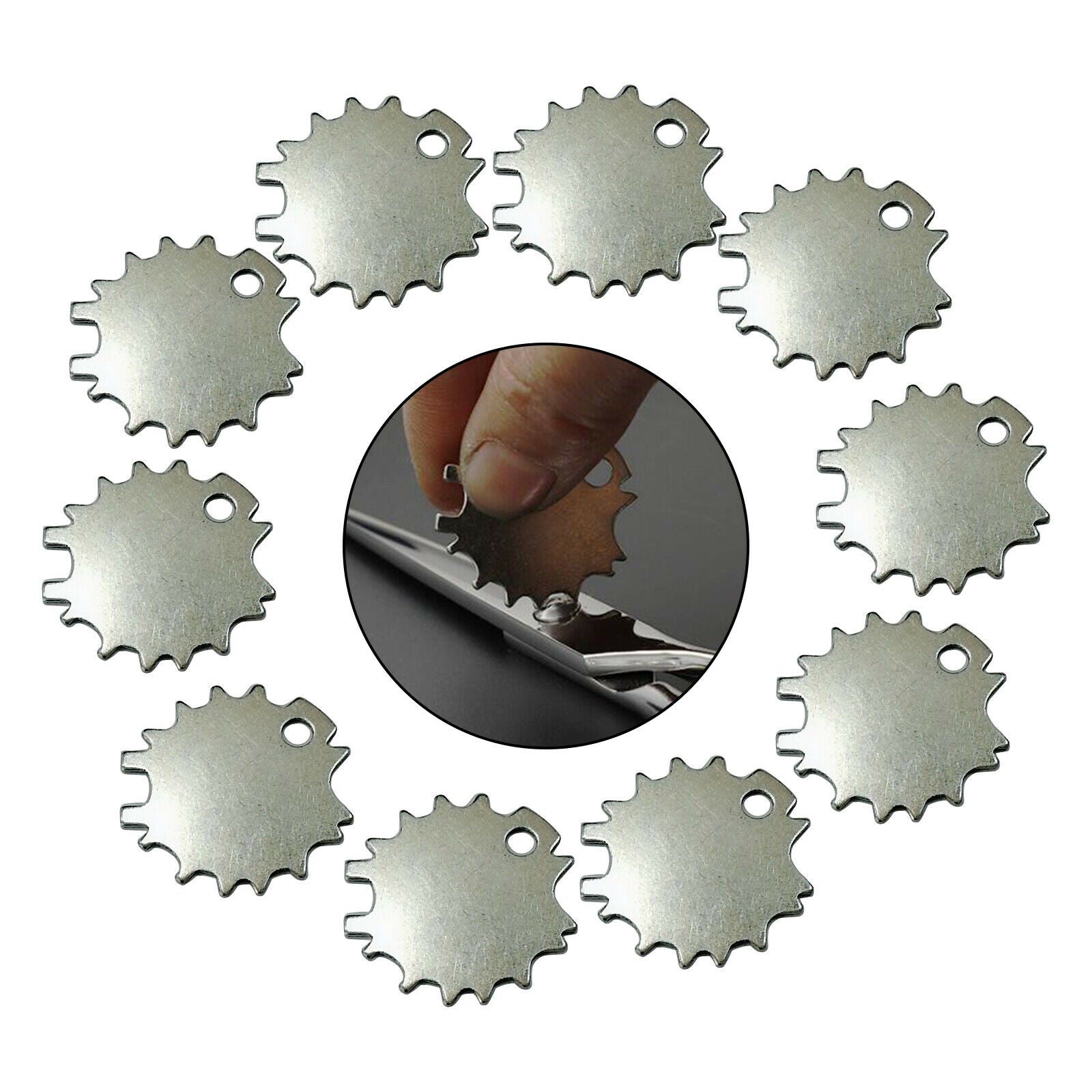 10 pcs Professional Hair Cutting Shear & Scissor Adjustment Tool Universal