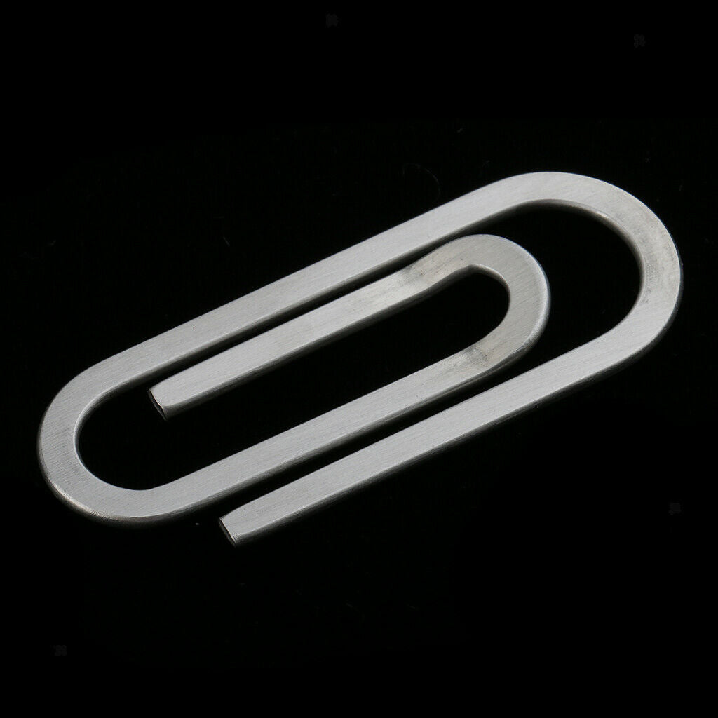 12x Money Paper Clip Bookmark Memo Clip for Office School Supplies Stationery