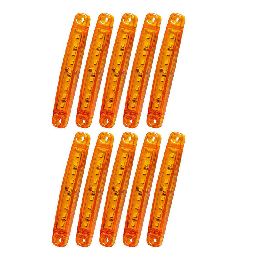 20 Pcs Amber 9 SMD Truck Lights Led Side Car Truck Bus Marker Light Waterproof