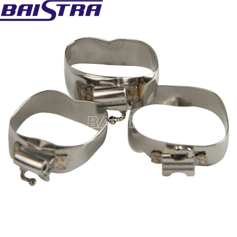 340Pzas Tubo Bucal de Ortodoncia Dental 1er Molar U/2 L/1 Roth 0.022" Banda Redo