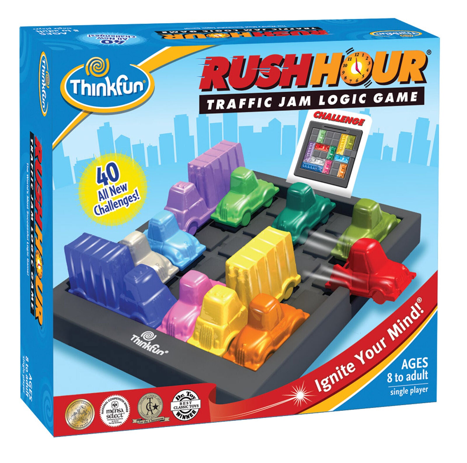44005000 Ravensburger Rush Hour Childrens Kids Learning Games 58 Pieces Age 5+