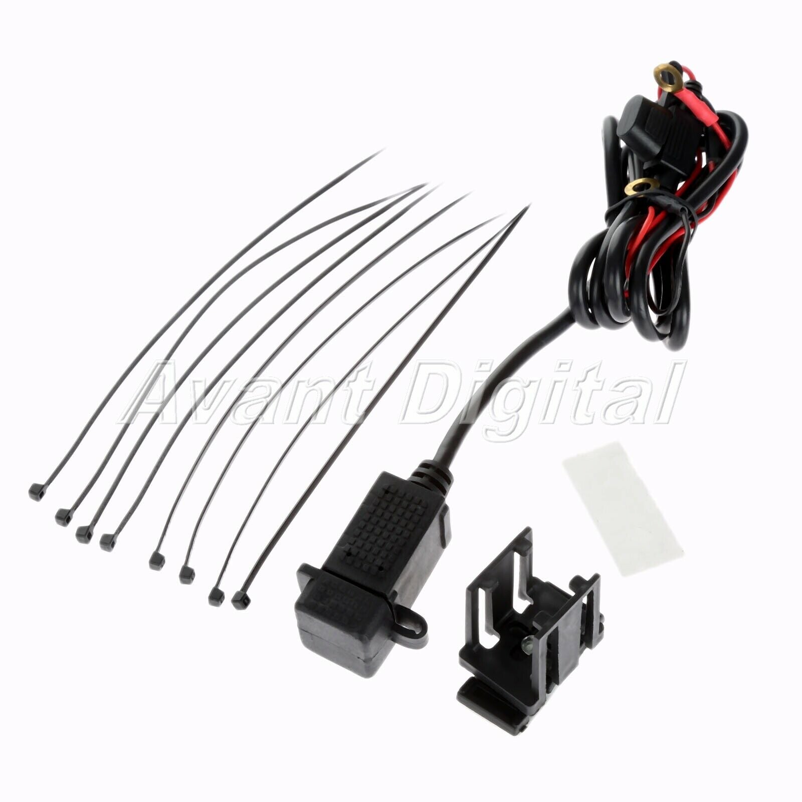 12V 2.1A USB Charger Socket Adapter Power Outlet Waterproof for Motorcycle Car