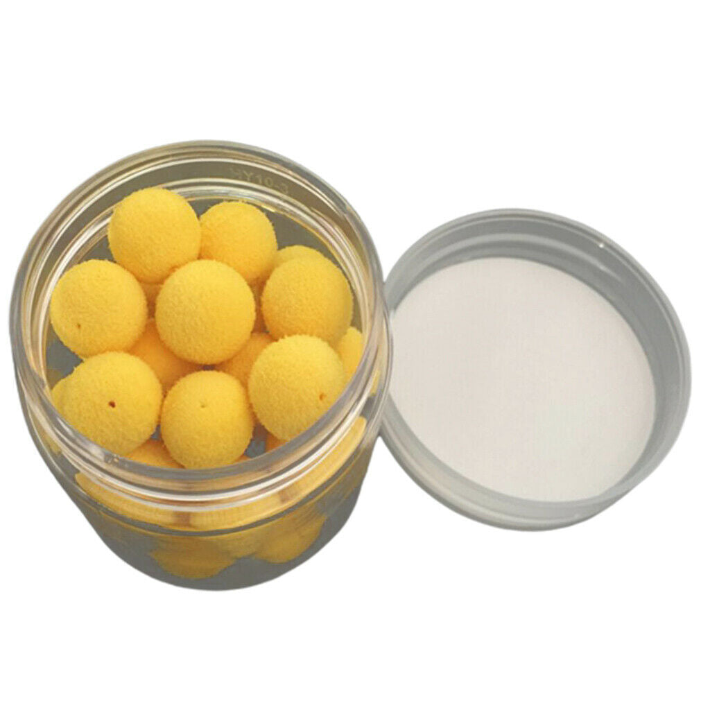 Floating Ball Beads Feeder Smell Carp Fishing Bait Boilies Eggs