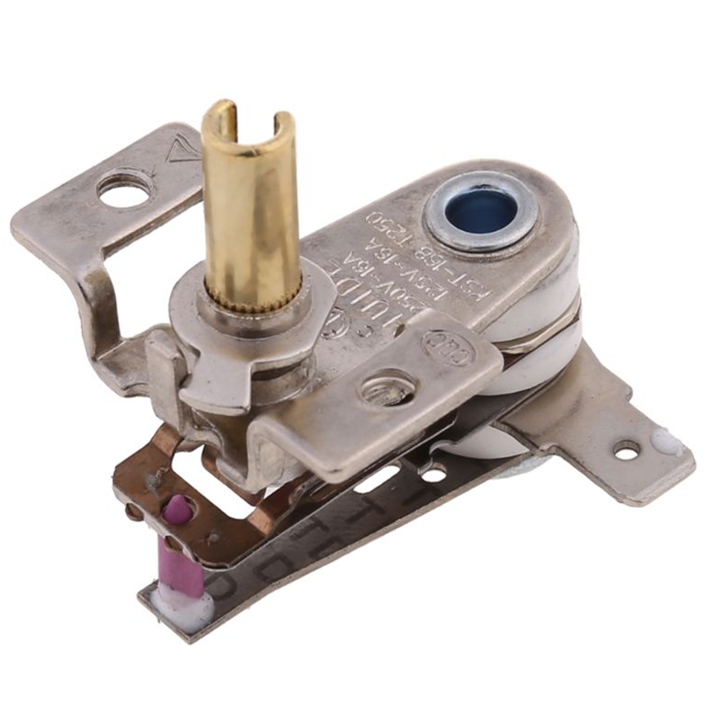 1PCS Adjustable 90 Celsius Temperature Switch Bimetallic Heating Thermostat