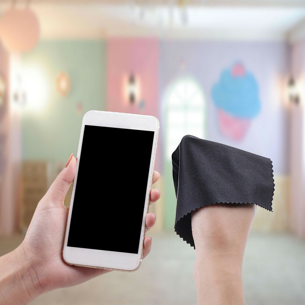 10x Microfiber Clean Cleaning Cloth Towel for Phone Screen Camera Lens Glasses