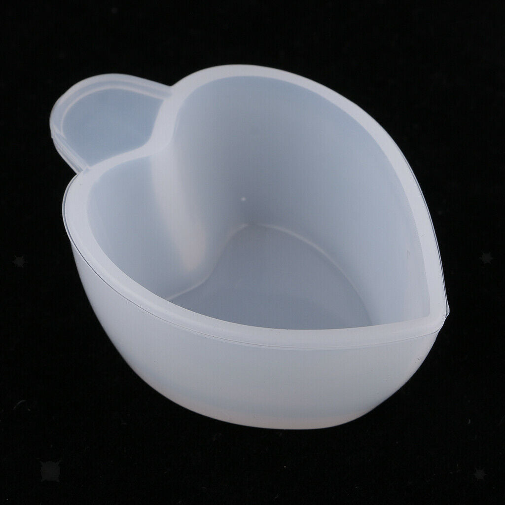5x Silicone UV Liquid Mixing Bowl Cup DIY Casting Jewelry Making Mould Tools