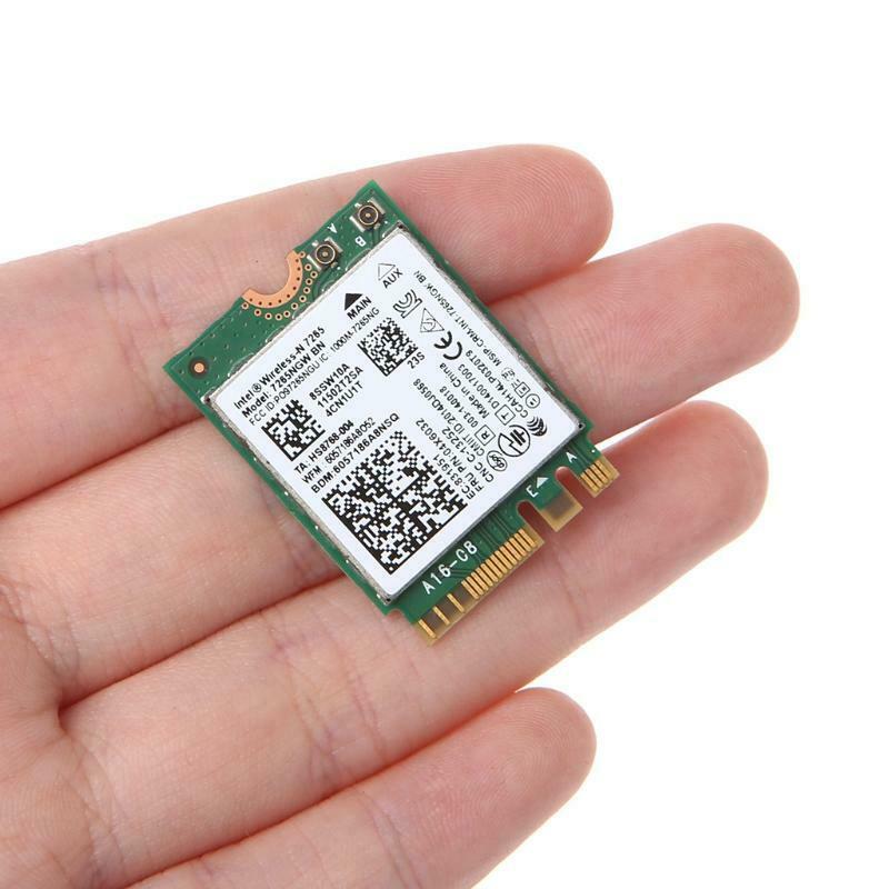 For Intel Wireless-N 7265 7265NGW BN Dual Band 2x2 Wi-Fi Bluetooth-compatible