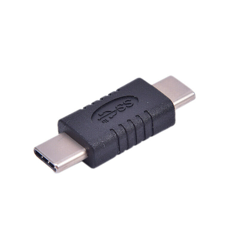 USB 3.1 Type-C Male to Male Adapter Straight Tiny Adaptor Connector Conve.l8
