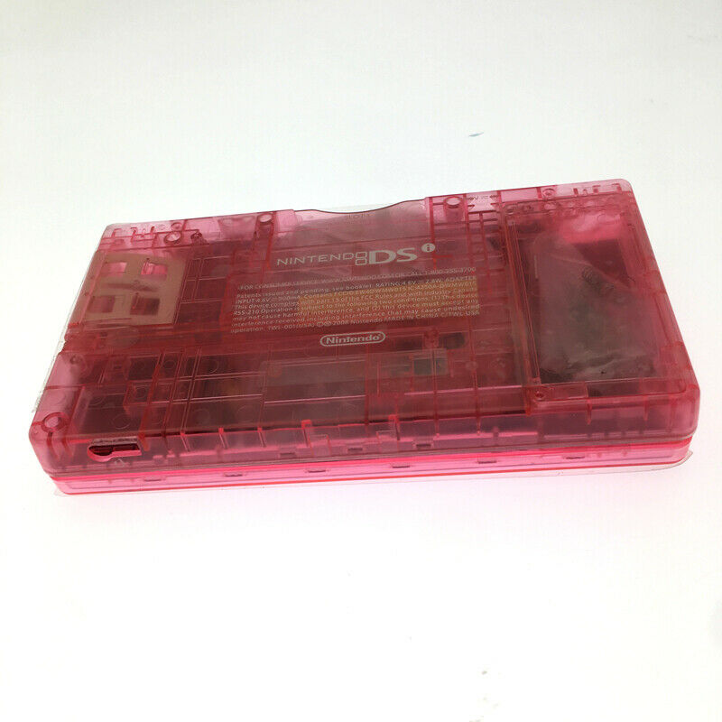 Clear pink Full Housing Shell Case Repair Part Replacement for Nintendo DSi NDSI