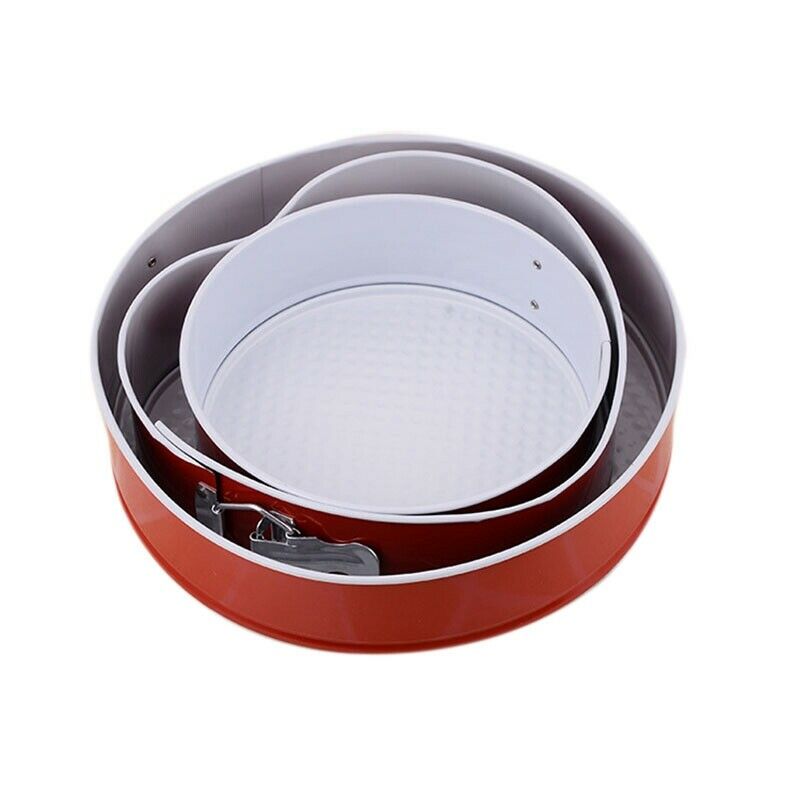 Non-Stick Cake Pan Baking Cake Mold with Removable Bottom Round Heart Square SD1