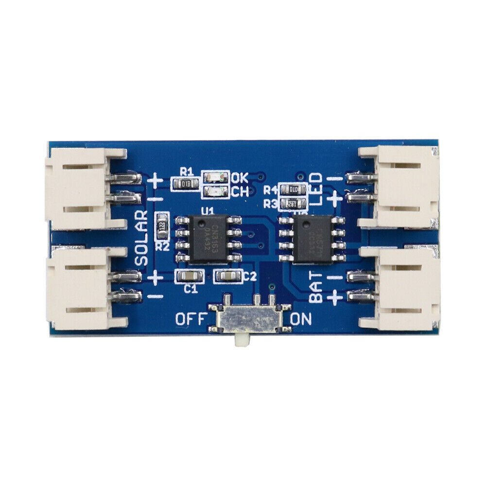 LED Driver Board With Solar Charging DIY 4.4V-6V With Switch CN3163 CN5711