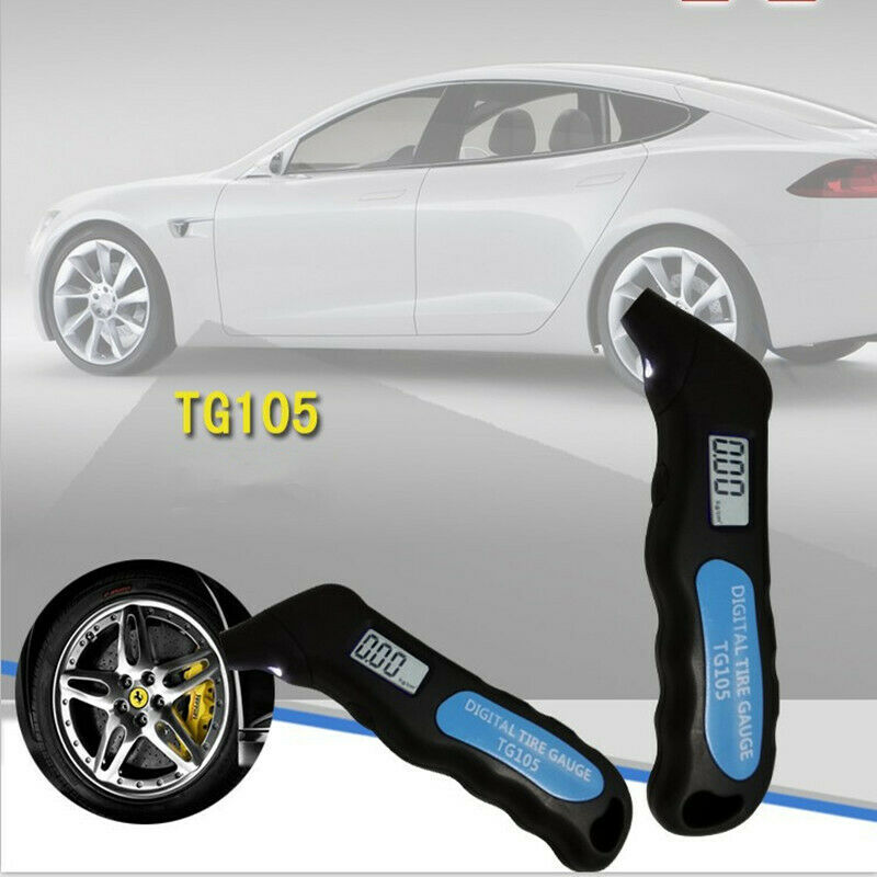 TG105 Digital Car Tire Tyre Air Pressure Gauge Meter Manometer Barometers Tester