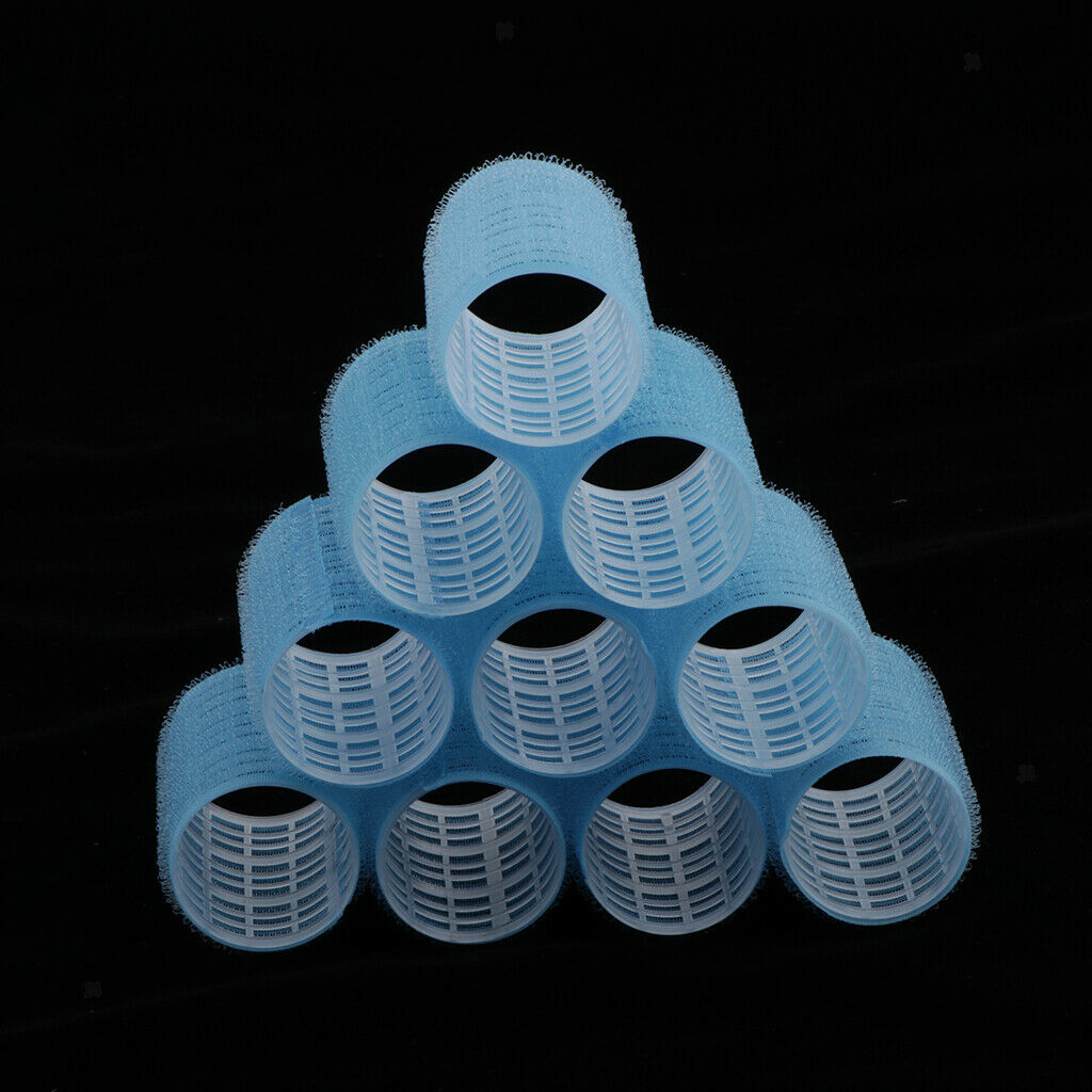 30pcs Hair Rollers Self Grip Cling Curlers For Curly Straight Long Wavy Hair