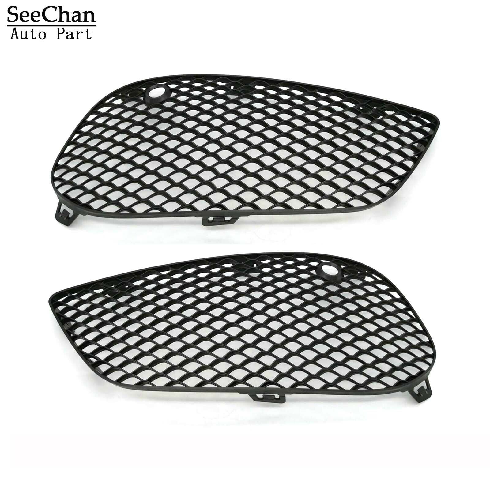 Pair Left+Right Front bumper Grille Fit For Mercedes Benz C Class C300 2015-2016