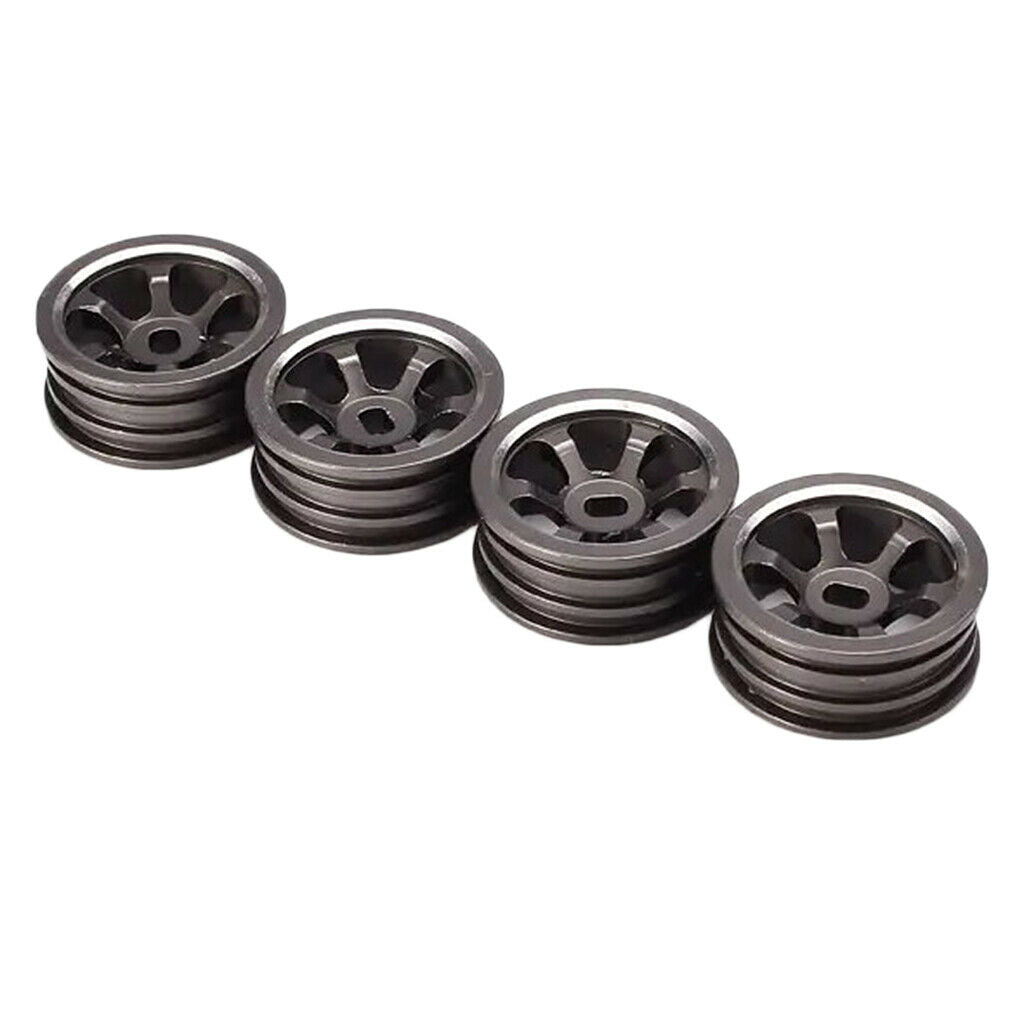 20mm RC Upgrade Wheel Rim Set 4pcs for WLtoys 1/28 Scale P939 K999 Buggy
