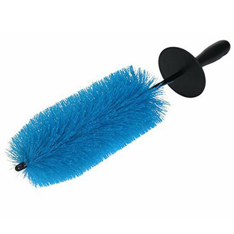 Car Washing Tools Car Tire Brush Car Rim Cleaning Brush Car Wheel Brush Blue BDA